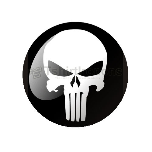 Punisher T-shirts Iron On Transfers N5082 - Click Image to Close